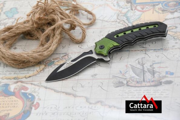 Nôž Cattara COBRA zatvárací s poistkou 20 cm – Obrázok 6