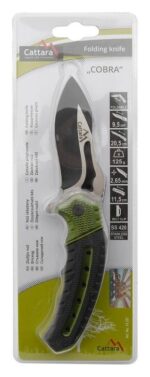 Nôž Cattara COBRA zatvárací s poistkou 20 cm – Obrázok 7