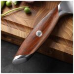 Nôž Dellinger Lúpací Paring 100 mm Rose Wood Damascus® – Obrázok 5