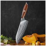 Nôž Dellinger Santoku 185 mm Rose Wood Damascus® – Obrázok 6