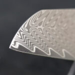 Nôž Dellinger Santoku Blue 170 mm Resin Future – Obrázok 7