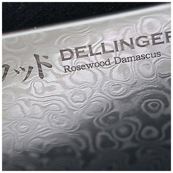 Nôž Dellinger kuchynský Chef/Gyuto 210 mm Rose Wood Damascus® – Obrázok 12