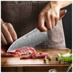 Nôž Dellinger kuchynský Chef/Gyuto 210 mm Rose Wood Damascus® – Obrázok 9