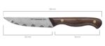 Nôž Dellinger okrajovací 120 mm Kita - North Damascus – Obrázok 4