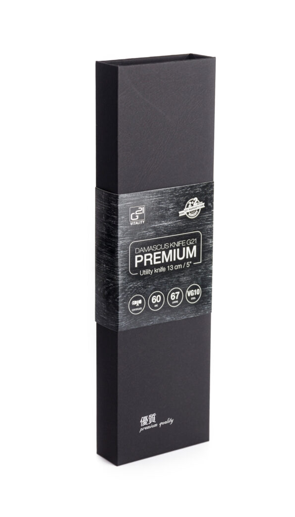 Nôž G21 Damascus Premium 13 cm – Obrázok 2