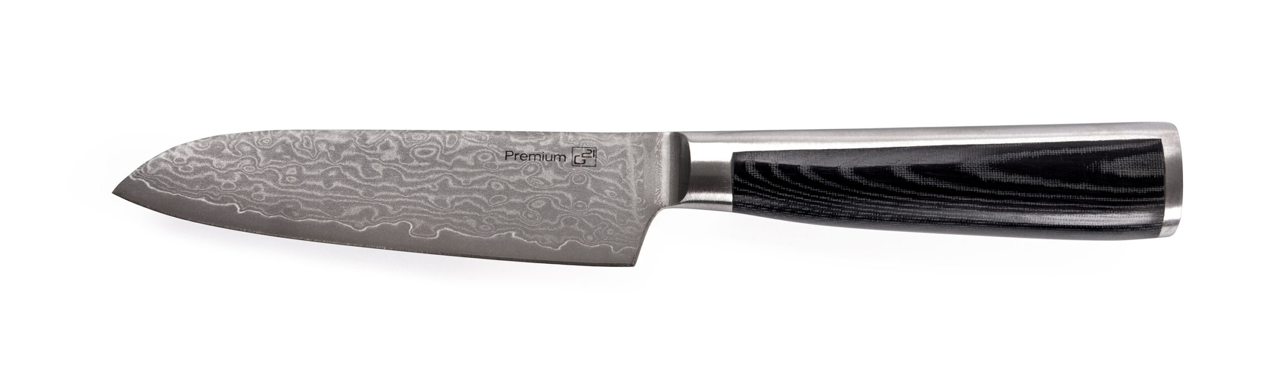 Noz-G21-Damascus-Premium-13-cm-Santoku Nôž G21 Damascus Premium 13 cm, Santoku – Obrázok 1