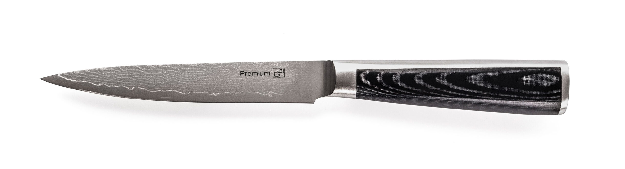 Noz-G21-Damascus-Premium-13-cm Nôž G21 Damascus Premium 13 cm – Obrázok 1