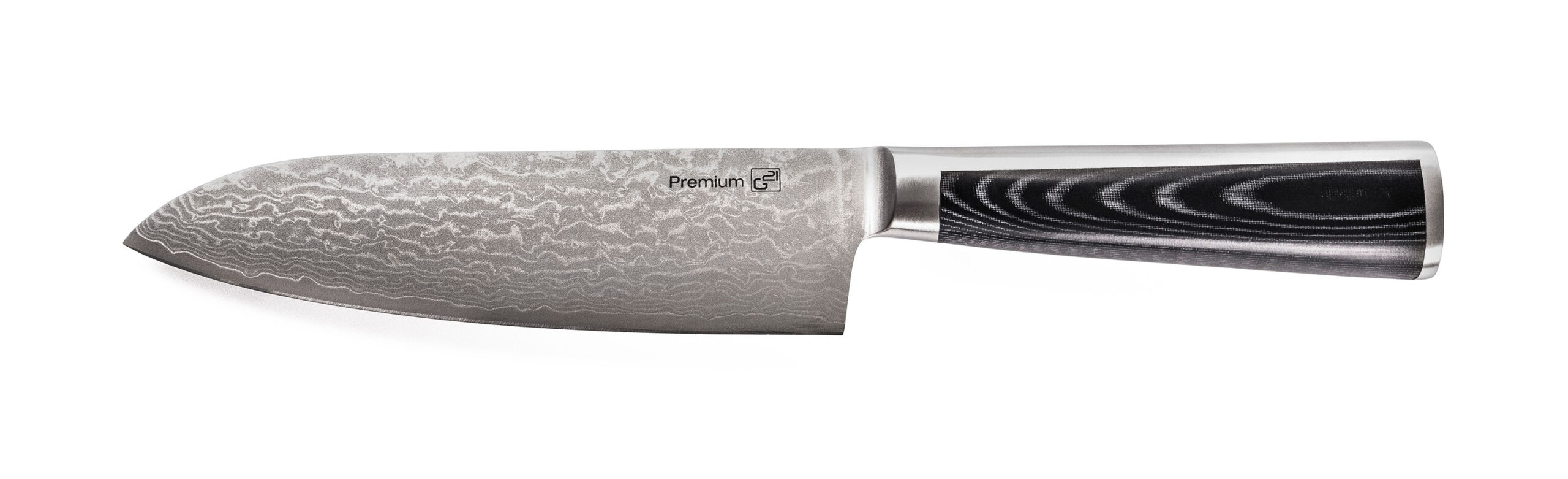 Noz-G21-Damascus-Premium-17-cm-Santoku Nôž G21 Damascus Premium 17 cm, Santoku – Obrázok 1