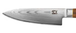 Nôž SOK kuchyňský Chef/Gyuto 152 mm Cocobolo White Damascus – Obrázok 2