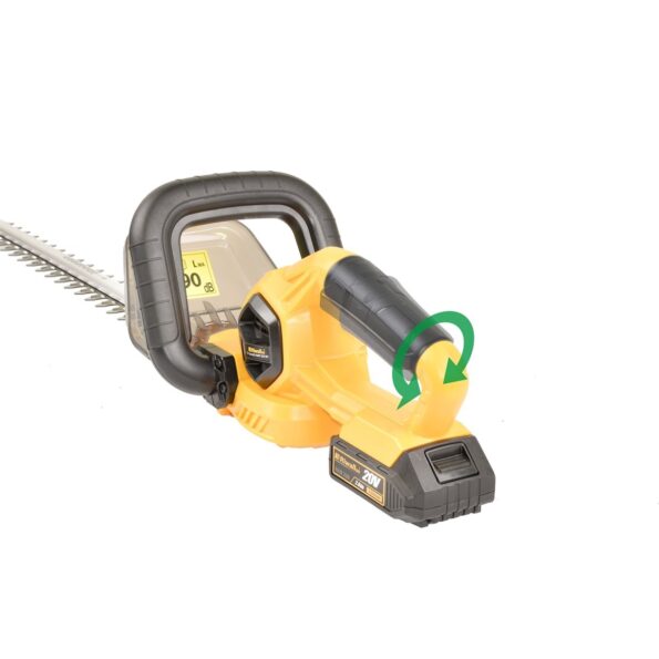 Nožnice na živý plot Riwall PRO RAHT 5220 set – Obrázok 5
