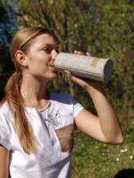 Obal GoodGlass 350 ml malý, svetlo sivý – Obrázok 6