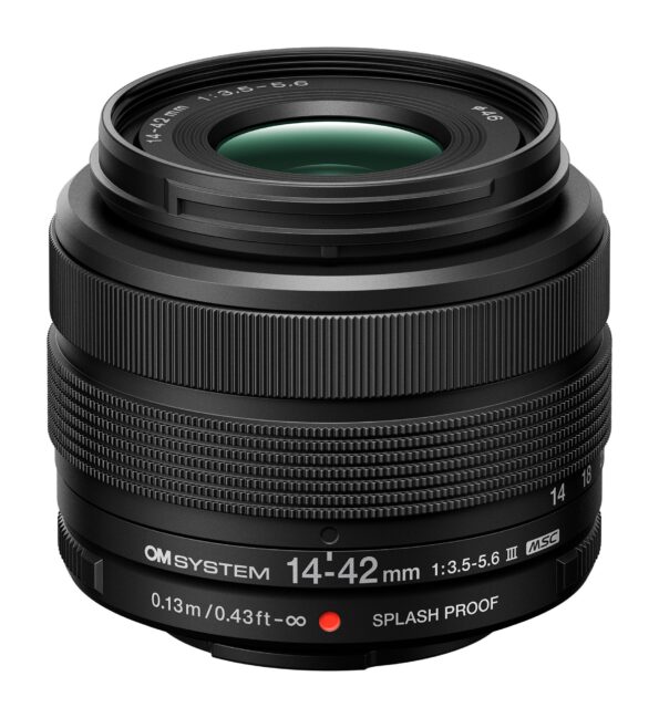 Objektív OM SYSTEM EZ-1442 III black (14-42mm F3.5-5.6) – Obrázok 2