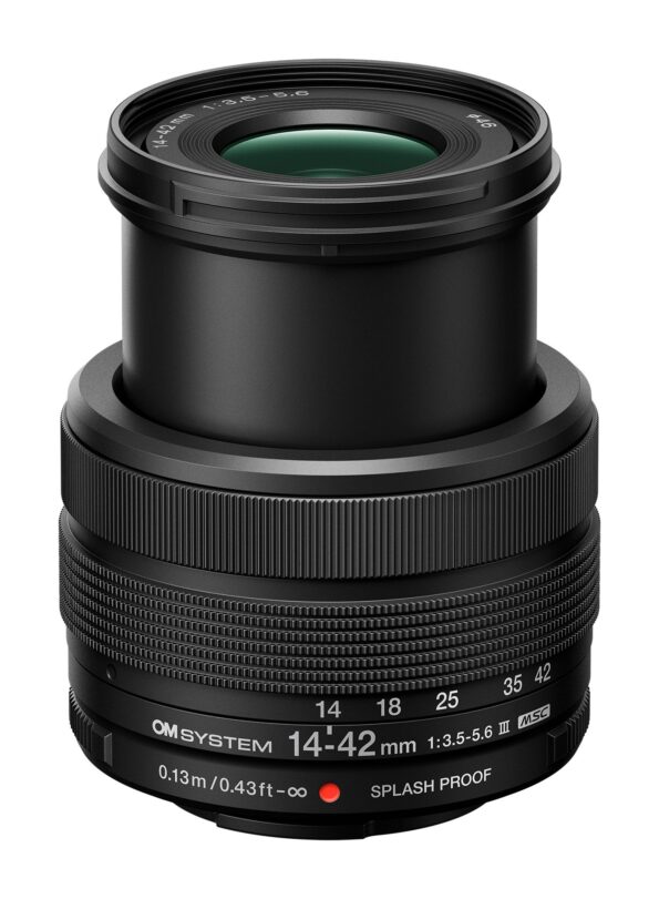 Objektív OM SYSTEM EZ-1442 III black (14-42mm F3.5-5.6) – Obrázok 3