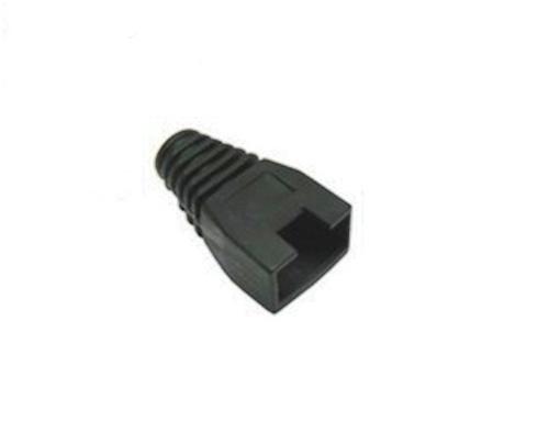 Ochrana-Navlek-na-plug-RJ45-s-vyrezem-cerny Ochrana Návlek na plug RJ45 s výřezem - černý – Obrázok 1