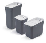 Odpadkový kôš Curver Ready To Collect 30 l tmavo šedý – Obrázok 3