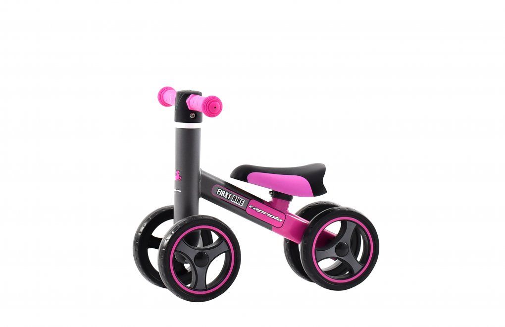 Odrazadlo-Capriolo-MINI-Bike-CAPRIOLO-Pink-ocel Odrážadlo Capriolo MINI Bike CAPRIOLO Pink oceľ – Obrázok 1