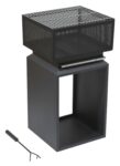 Ohnisko Cattara CUBE s mriežkou 74cm