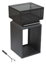 Ohnisko Cattara CUBE s mriežkou 74cm