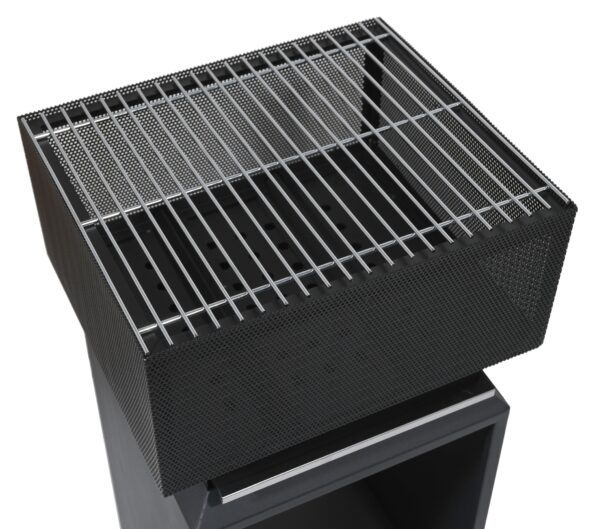 Ohnisko Cattara CUBE s mriežkou 74cm – Obrázok 3