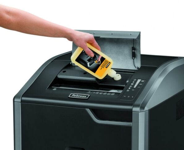 Olej Fellowes pre skartovacie stroje 350ml – Obrázok 2