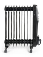 Olejový radiátor G21 Bromo čierny, 11 rebier, 2500 W – Obrázok 2