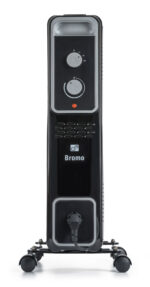 Olejový radiátor G21 Bromo čierny, 11 rebier, 2500 W – Obrázok 3