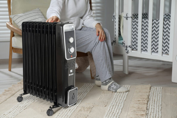 Olejový radiátor G21 Bromo čierny, 11 rebier, 2500 W – Obrázok 9