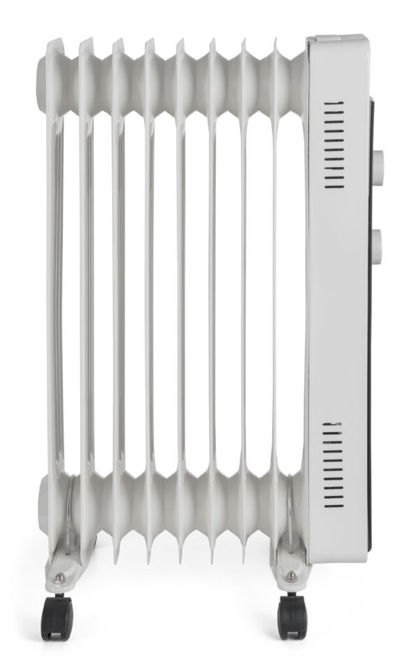 Olejový radiátor G21 Vesuv biely, 9 rebier, 2000 W – Obrázok 2