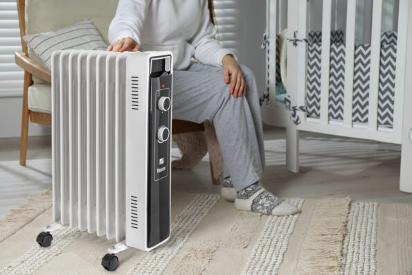 Olejový radiátor G21 Vesuv biely, 9 rebier, 2000 W – Obrázok 8