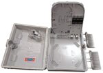Optický box venkovní IP65 pro 16 SC simplex (E2000, LC Duplex) – Obrázok 3
