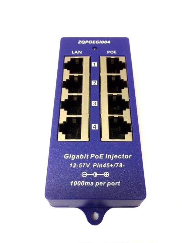 POE-gigabitovy-stineny-4-portovy-pasivni-panel POE gigabitový stíněný 4-portový pasivní panel – Obrázok 1