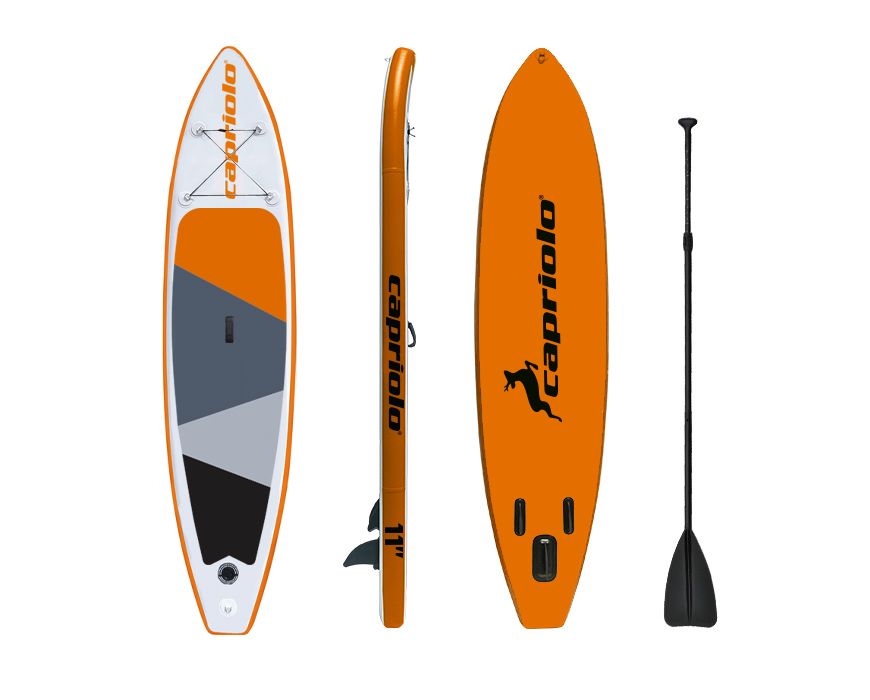 Paddleboard-Capriolo-Orange-335-x-83x-15-cm-150-kg Paddleboard Capriolo Orange 335 x 83x 15 cm, 150 kg – Obrázok 1