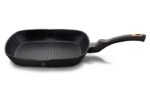 Panvica Berlingerhaus grilovacia s mramorovým povrchom 28 cm Black Rose Collection BH-1636