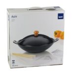 Panvica KELA Wok liatinová 36 cm s príslušenstvom 5 ks – Obrázok 2