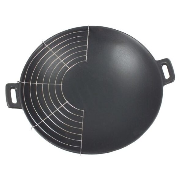 Panvica KELA Wok liatinová 36 cm s príslušenstvom 5 ks – Obrázok 4