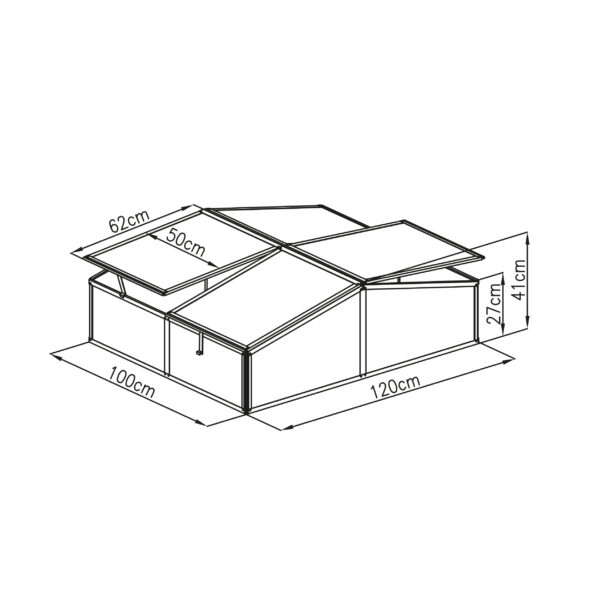 Parenisko G21 dvojdielne GA12 100 x 120 x 40 cm – Obrázok 8