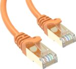 Patch kábel Conexpro STP, CAT6A, 1m, oranžový