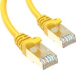 Patch kábel Conexpro STP, CAT6A, 2 m, žltý