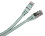 Patch kábel FTP cat 5e, 15m - šedý