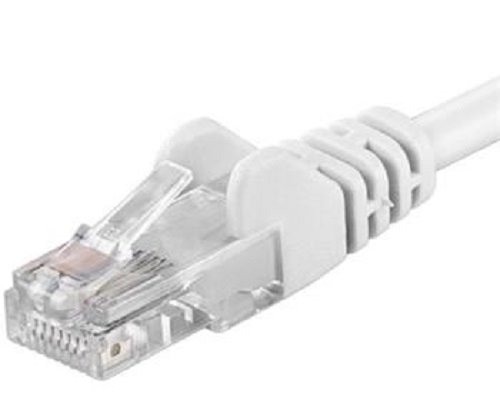 Patch-kabel-UTP-cat-5e-2m-bily Patch kábel UTP cat 5e, 2m - bílý – Obrázok 1