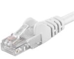 Patch kábel UTP cat 5e, 3m - bílý