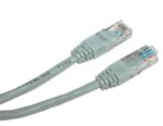 Patch kábel UTP cat 5e, 5m - šedý