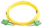 Patch kábel optický duplex SC/APC-SC/APC 09/125 10m SM – Obrázok 2