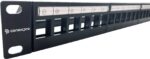 Patch panel Conexpro modulárny neosadený 24pozic, 1U – Obrázok 2