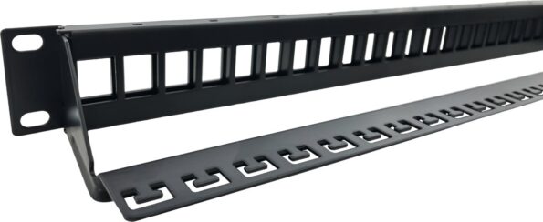 Patch panel Conexpro modulárny neosadený 24pozic, 1U – Obrázok 4