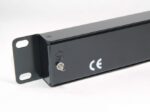 Patch panel POE UTP cat.5e 12p 1U Black, 19" rack – Obrázok 4