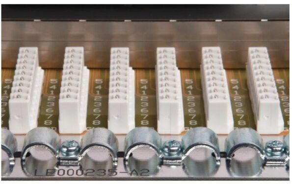 Patch panel Solarix SX24-6-STP-BK STP cat6 24p. 1U – Obrázok 3