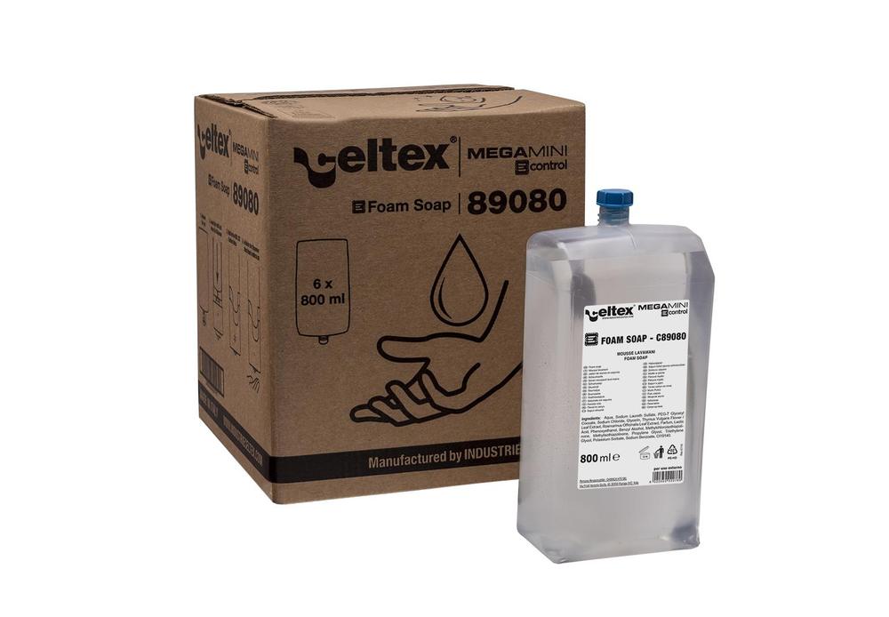 Penove-mydlo-Celtex-pre-bezdotykovy-davkovac-700-ml-1-ks Penové mydlo Celtex pre bezdotykový dávkovač 700 ml - 1 ks – Obrázok 1