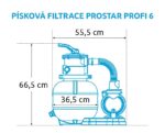 Piesková filtrácia Marimex ProStar Profi 6 – Obrázok 2