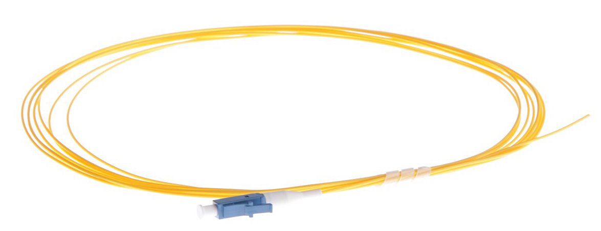 Pigtail-opticky-LC-9125-1m-SM-09mm Pigtail optický LC 9/125 1m SM, 0,9mm – Obrázok 1